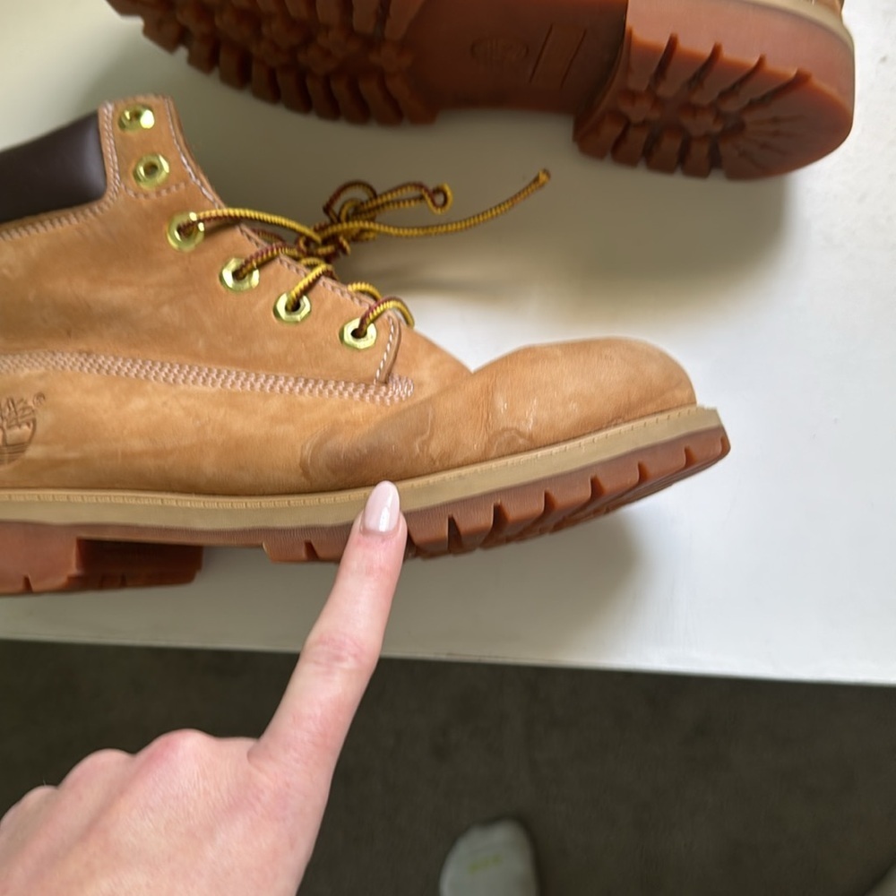 Timberland Tan Leather Boots - Picture 3 of 7